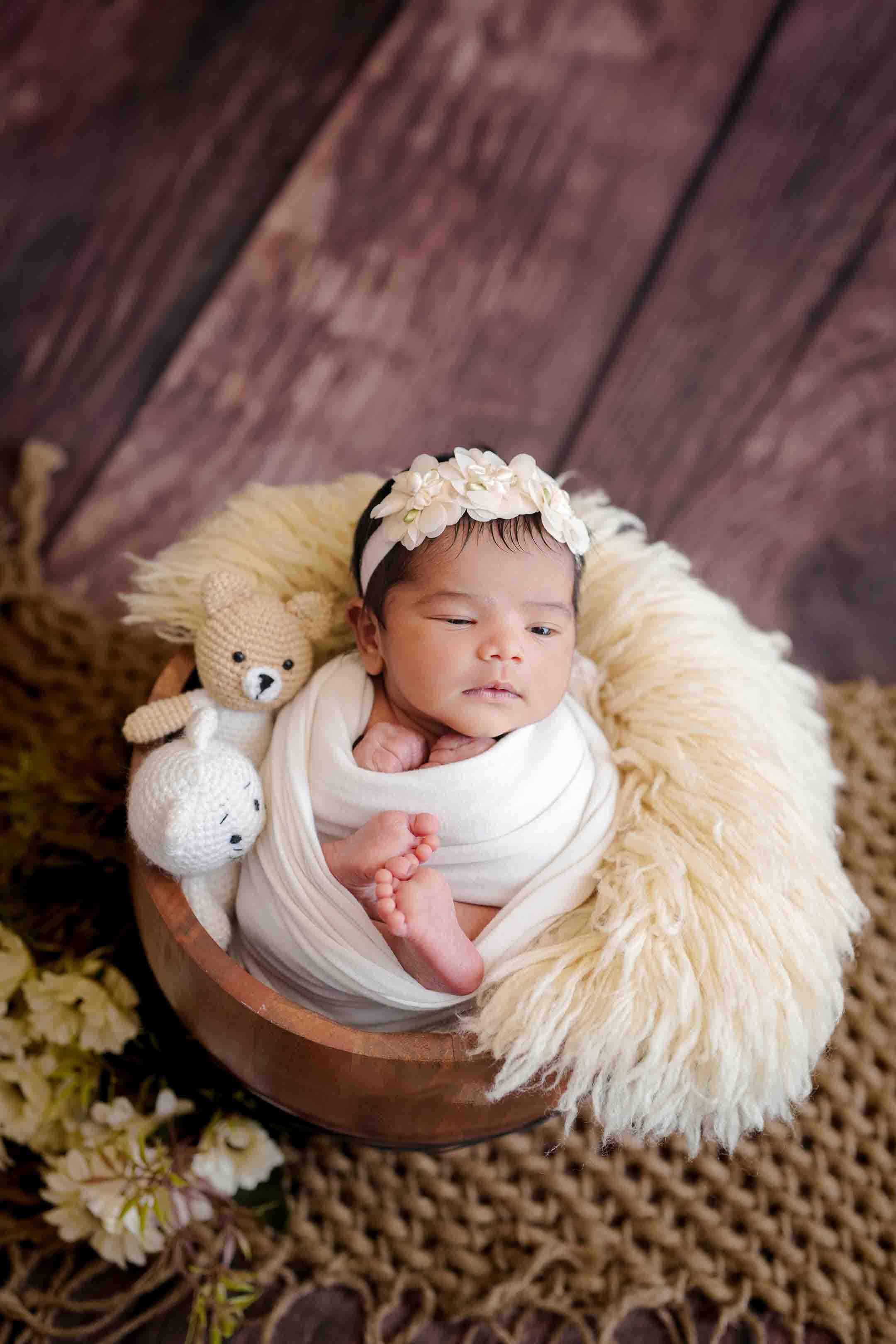 Newborn photography session